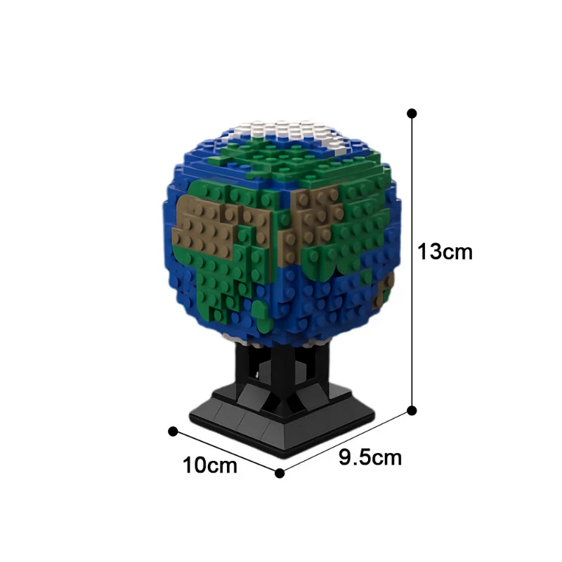(Gobricks version) 682pcs MOC Earths Layers LEGO Compatible - Image 4