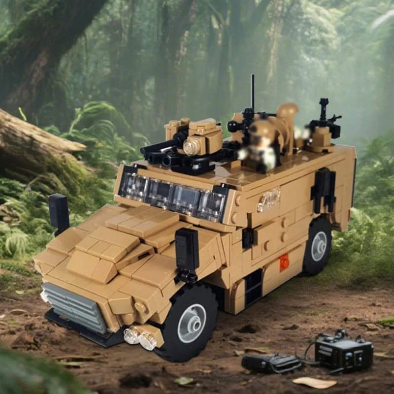 (Gobricks version) 688pcs MOC-222718 VBMR-L Serval - Image 8