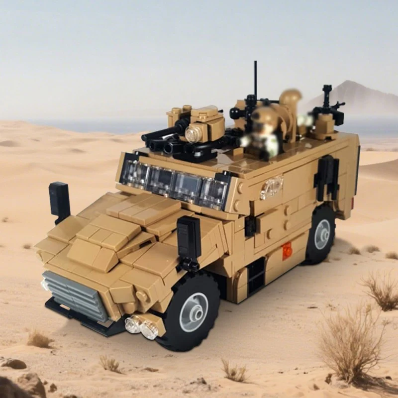 (Gobricks version) 688pcs MOC-222718 VBMR-L Serval - Image 9