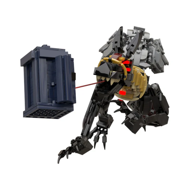 (Gobricks version) 692pcs MOC-206042 Sutekh (Doctor who) and Tardis - Image 2