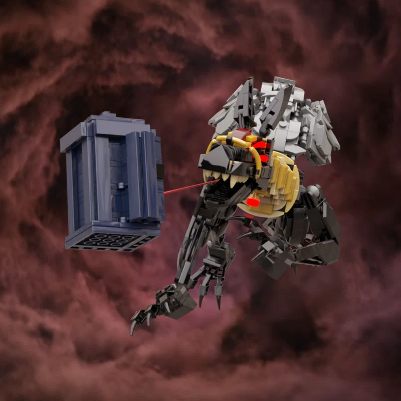 (Gobricks version) 692pcs MOC-206042 Sutekh (Doctor who) and Tardis - Image 5