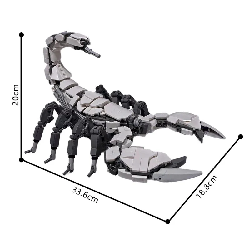 (Gobricks version) 693pcs MOC Mechanical Scorpion - Image 7