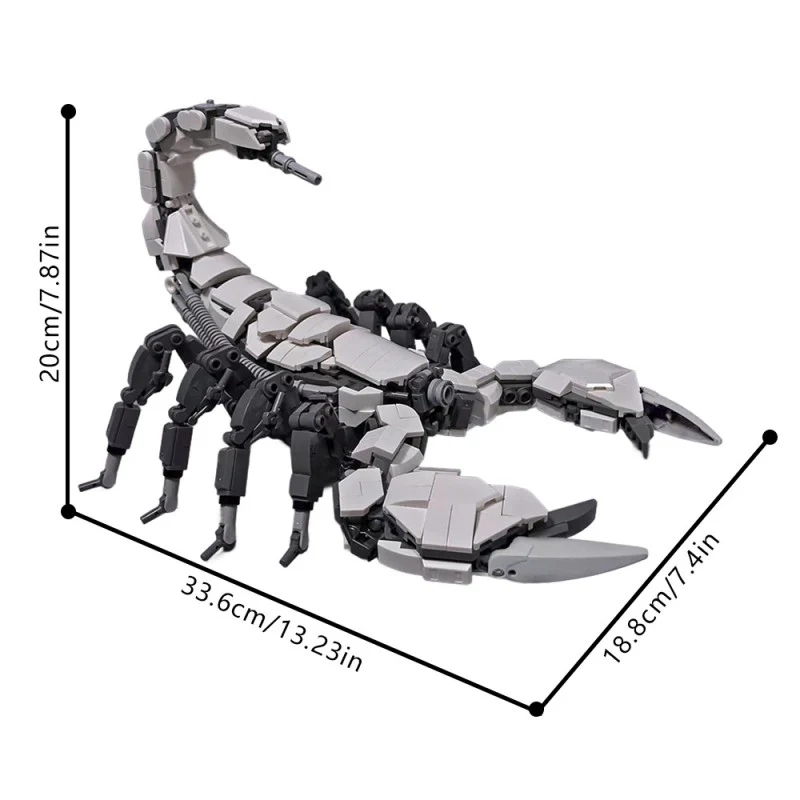 (Gobricks version) 693pcs MOC Mechanical Scorpion - Image 8