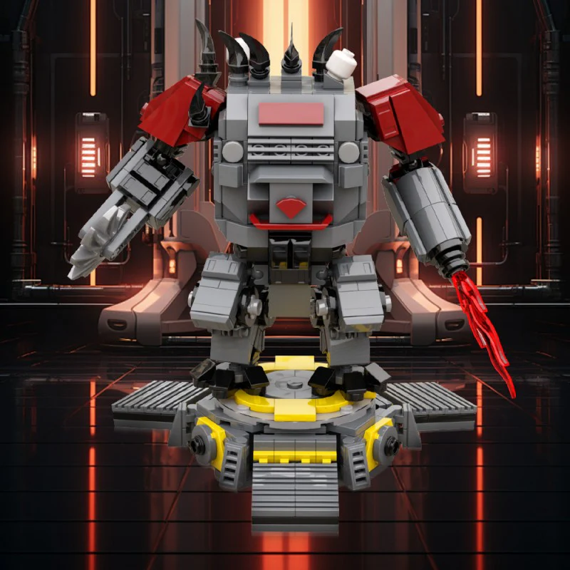 (Gobricks version) 697pcs MOC Helldivers Hulk Scorcher - Image 11
