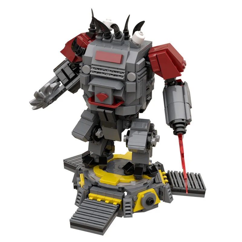 (Gobricks version) 697pcs MOC Helldivers Hulk Scorcher - Image 3