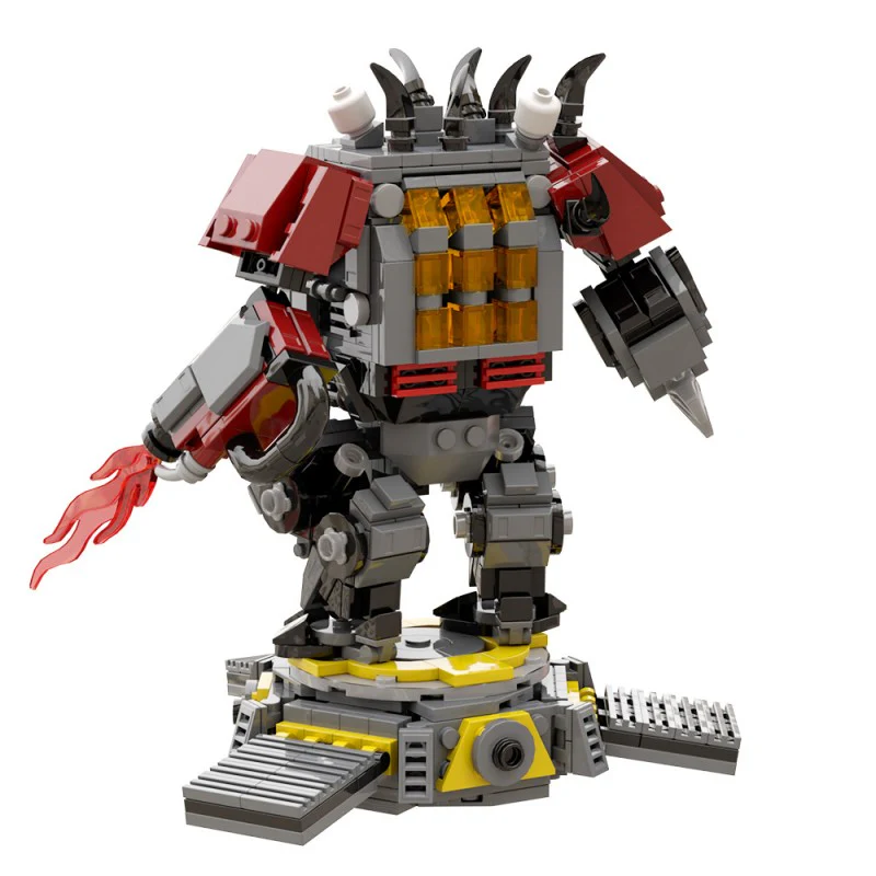 (Gobricks version) 697pcs MOC Helldivers Hulk Scorcher - Image 5