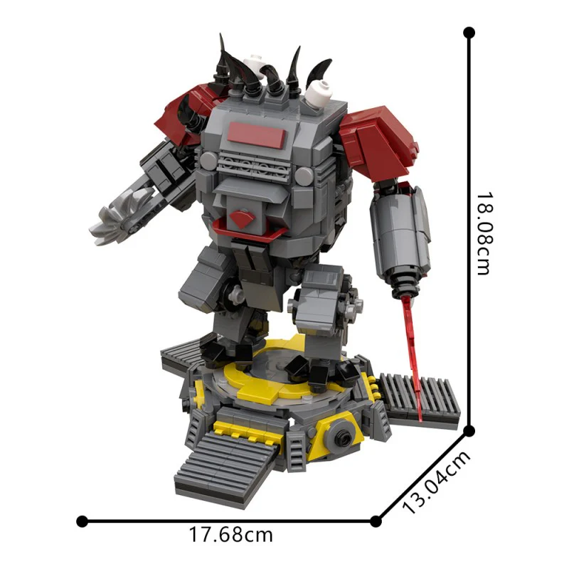 (Gobricks version) 697pcs MOC Helldivers Hulk Scorcher - Image 6
