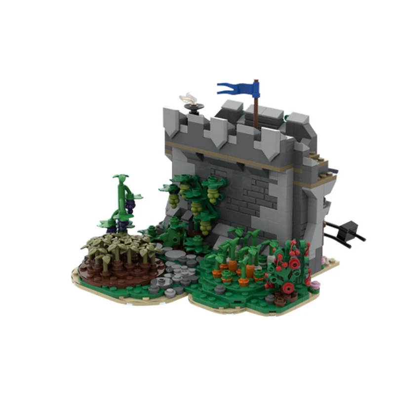 (Gobricks version) 709pcs MOC-155056 31120 Expansion: rickyard & farmland - Image 3