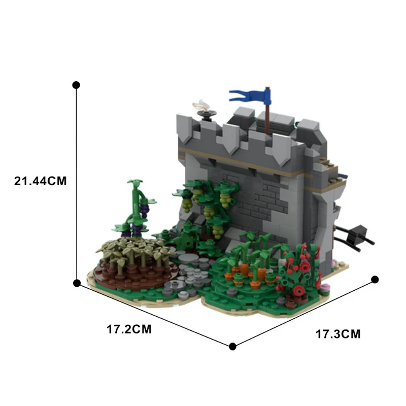 (Gobricks version) 709pcs MOC-155056 31120 Expansion: rickyard & farmland - Image 4
