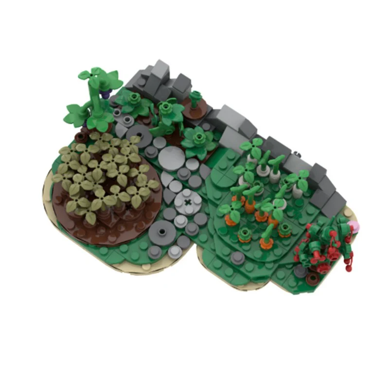 (Gobricks version) 709pcs MOC-155056 31120 Expansion: rickyard & farmland - Image 5