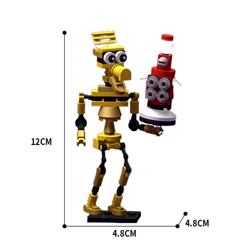 (Gobricks version) 70PCS MOC-178066 MST3K Tom & Crow - Image 3