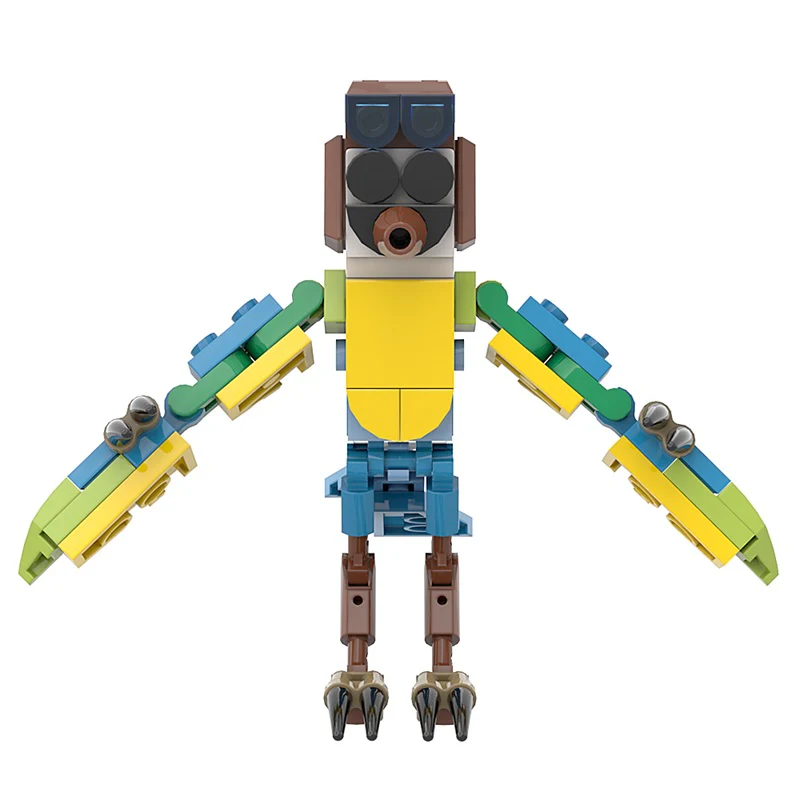 (Gobricks version) 70PCS MOC Indigo Park - Magic Parrot - Image 3
