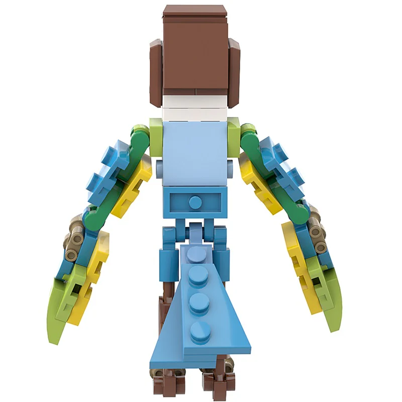 (Gobricks version) 70PCS MOC Indigo Park - Magic Parrot - Image 5