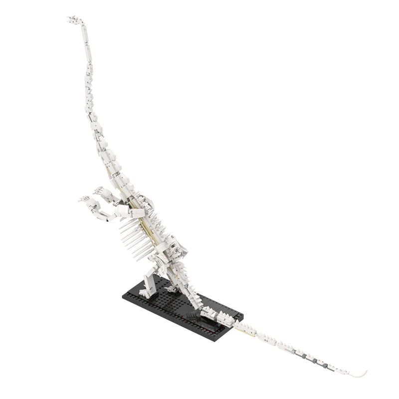 (Gobricks version) 713pcs MOC-154998 21320: Barosaurus skeleton - Image 2