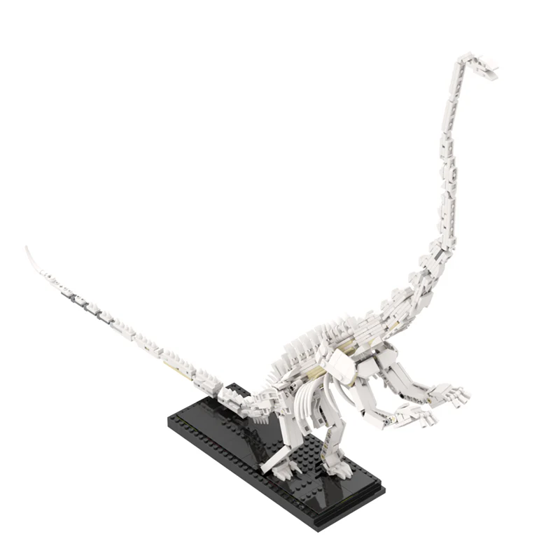 (Gobricks version) 713pcs MOC-154998 21320: Barosaurus skeleton - Image 4
