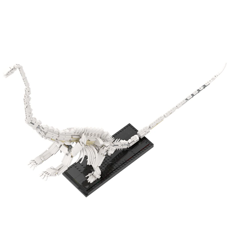 (Gobricks version) 713pcs MOC-154998 21320: Barosaurus skeleton - Image 5