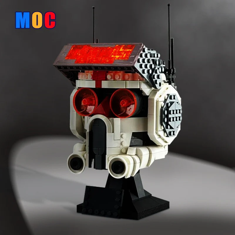 (Gobricks version) 715 pcs MOC-142590 Bad Batch Helmet
