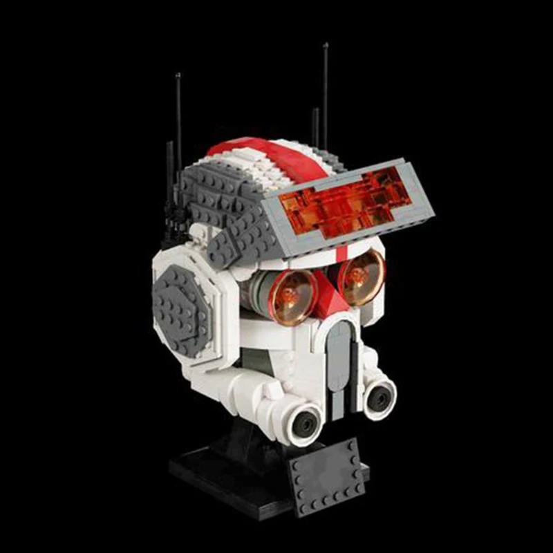 (Gobricks version) 715 pcs MOC-142590 Bad Batch Helmet - Image 2