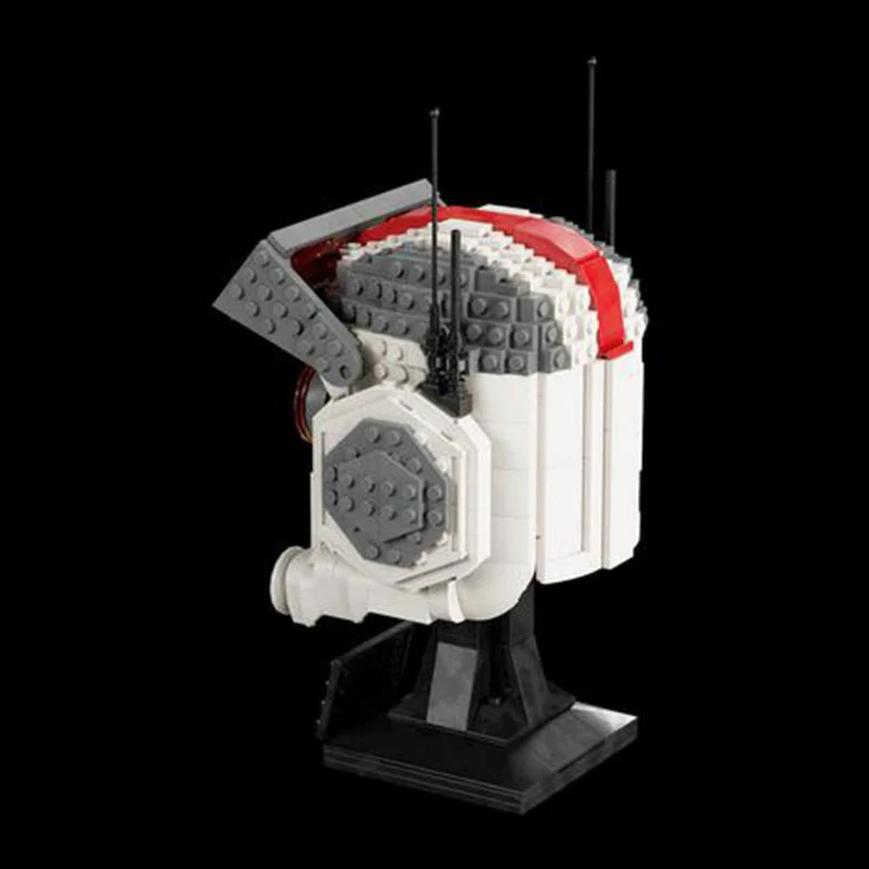 (Gobricks version) 715 pcs MOC-142590 Bad Batch Helmet - Image 3