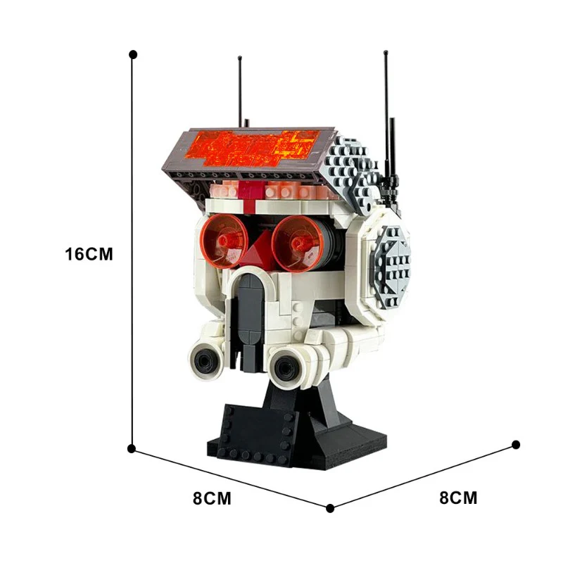 (Gobricks version) 715 pcs MOC-142590 Bad Batch Helmet - Image 4