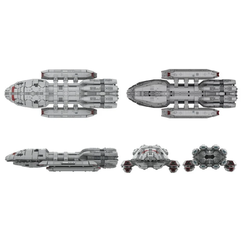 (Gobricks version) 7164pcs MOC-217809 Battlestar Pegasus - UCS Scale - Image 2