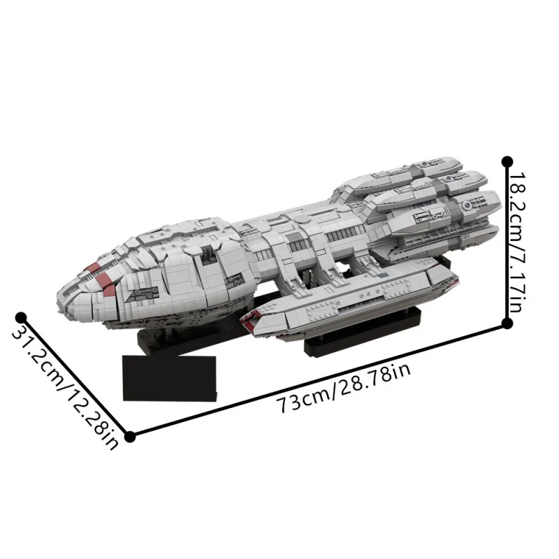 (Gobricks version) 7164pcs MOC-217809 Battlestar Pegasus - UCS Scale - Image 4