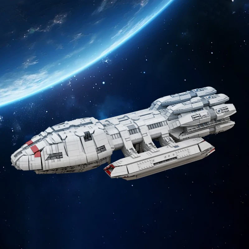 (Gobricks version) 7164pcs MOC-217809 Battlestar Pegasus - UCS Scale - Image 5