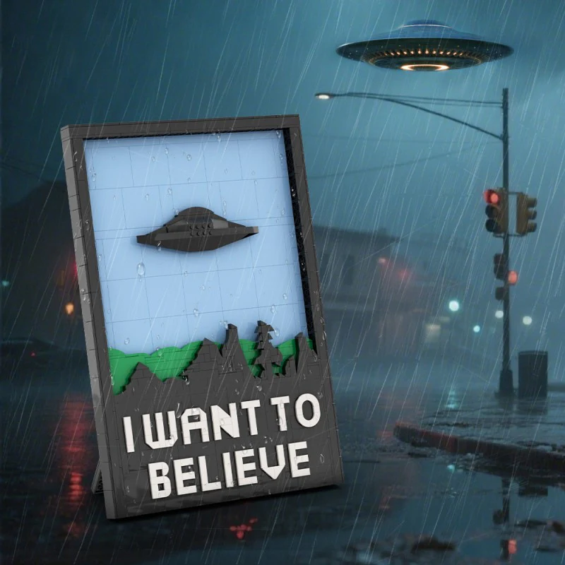 (Gobricks version) 725pcs MOC The X-Files - Image 10