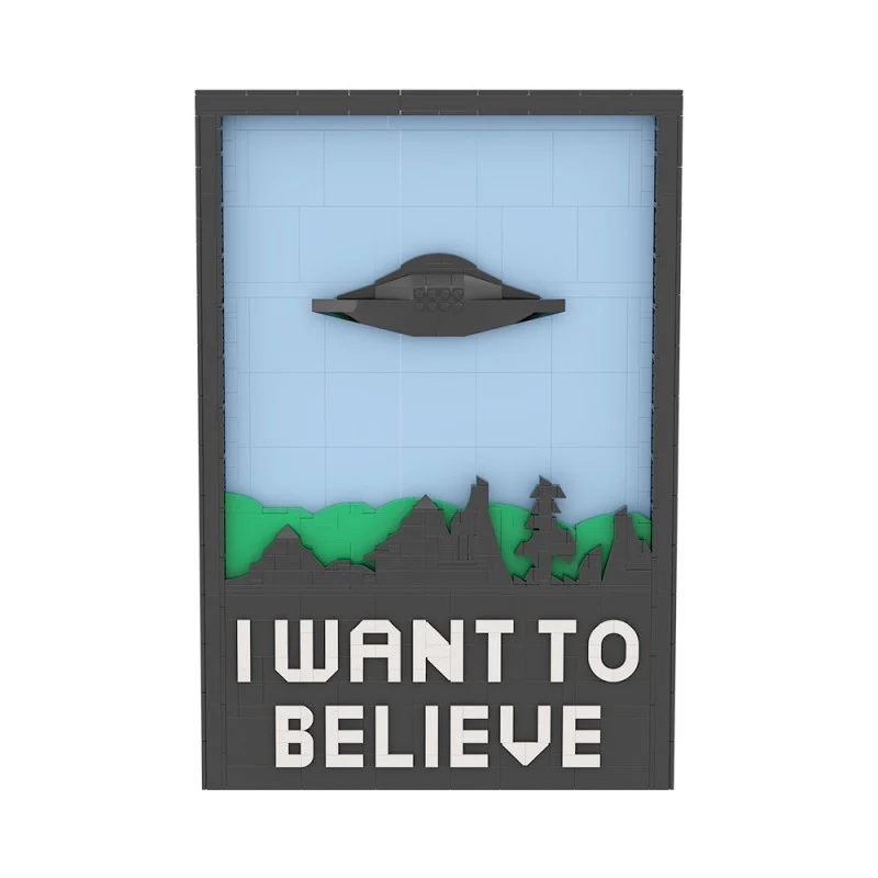 (Gobricks version) 725pcs MOC The X-Files - Image 3