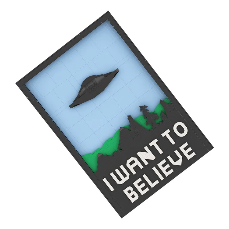 (Gobricks version) 725pcs MOC The X-Files - Image 5