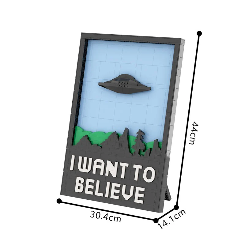 (Gobricks version) 725pcs MOC The X-Files - Image 6