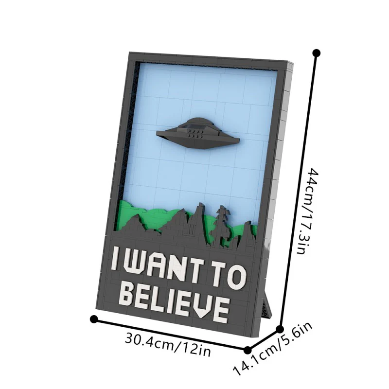 (Gobricks version) 725pcs MOC The X-Files - Image 7