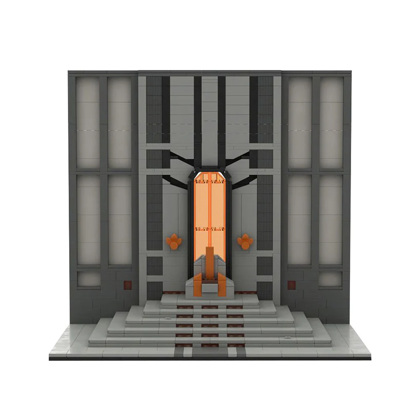 (Gobricks version) 727pcs MOC-146841 Mandalore Throne Room - Image 2