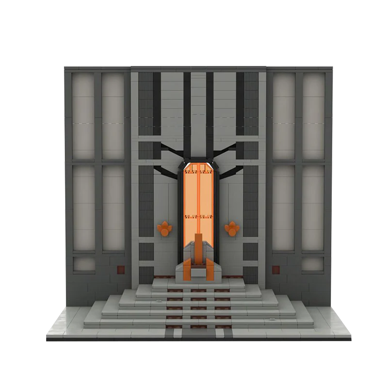 (Gobricks version) 727pcs MOC-146841 Mandalore Throne Room - Image 3