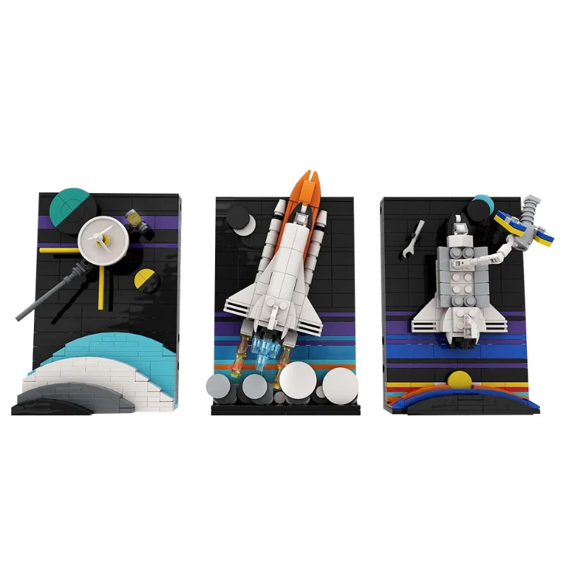(Gobricks version) 731PCS MOC-170937 Further Tales of the Space Age - Image 2
