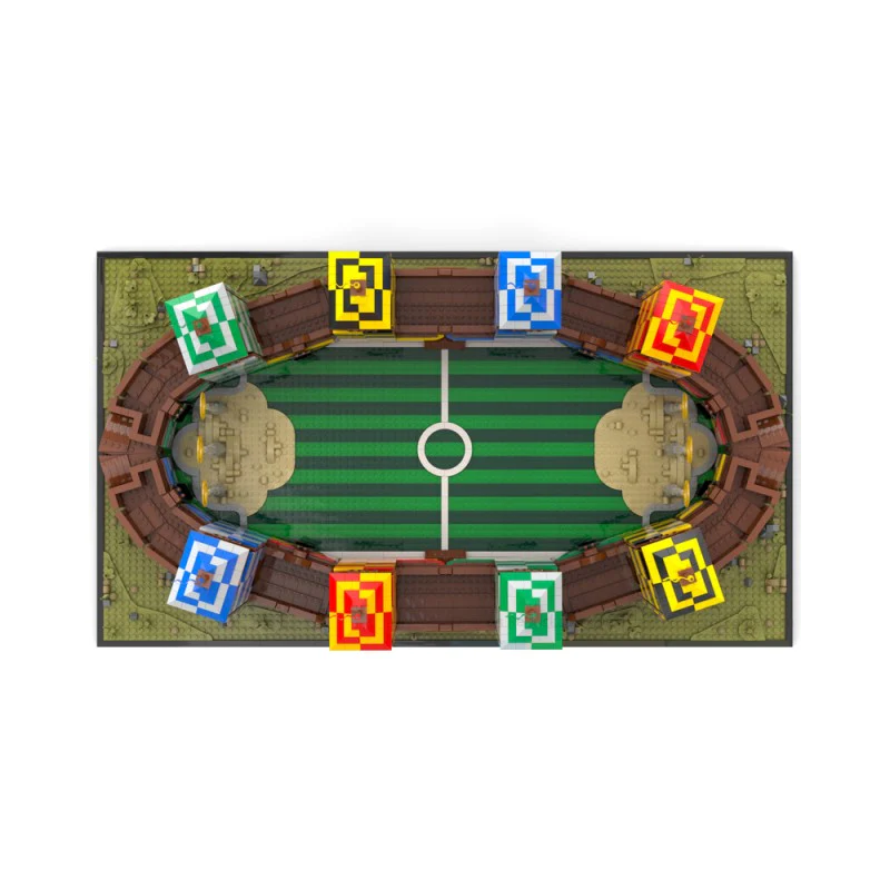 (Gobricks version) 7398pcs MOC-210158 Wizarding Sport Stadium - Image 3