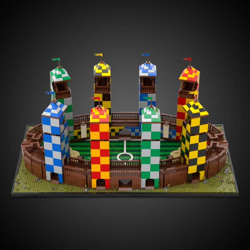 (Gobricks version) 7398pcs MOC-210158 Wizarding Sport Stadium - Image 6