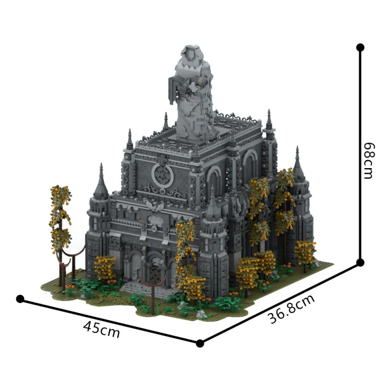 (Gobricks version) 7408pcs MOC-146619 Elden Ring - Hero's Grave - Image 3