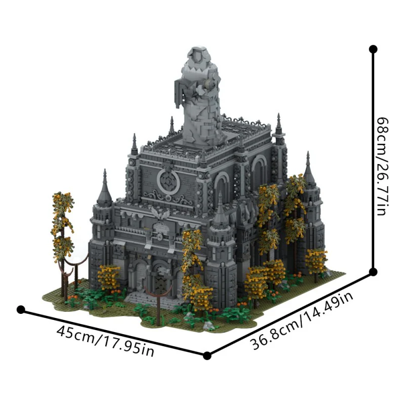 (Gobricks version) 7408pcs MOC-146619 Elden Ring - Hero's Grave - Image 4