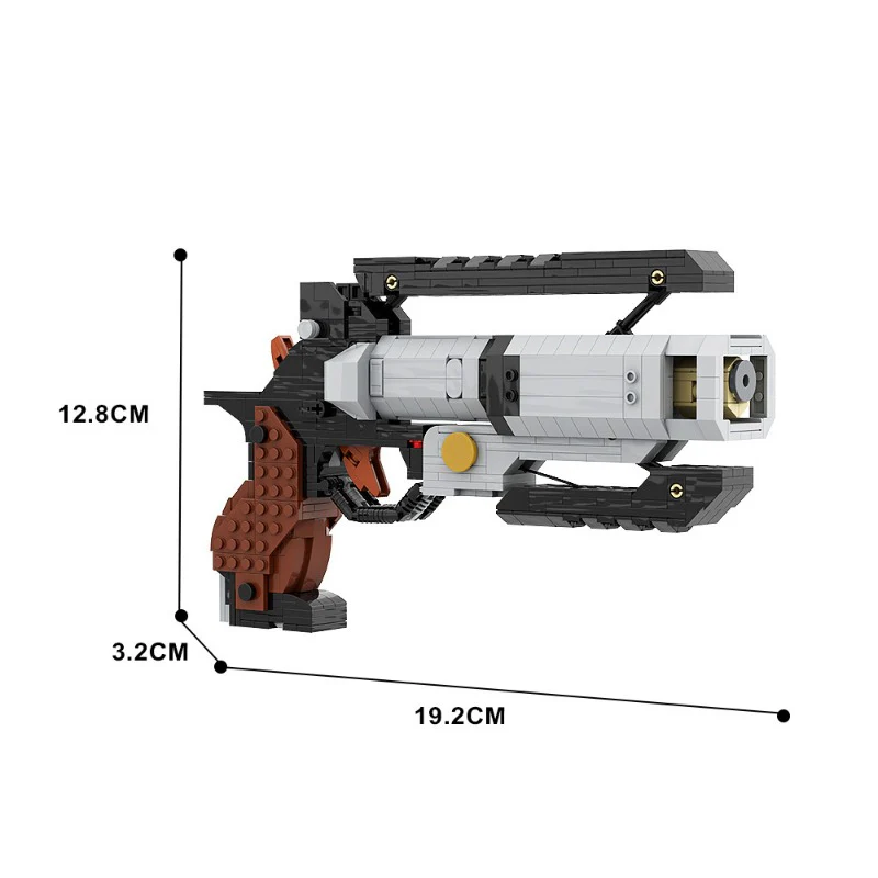 (Gobricks version) 752PCS MOC-39617 Apex Legends & Titanfall 2 - Wingman Revolver - Image 2