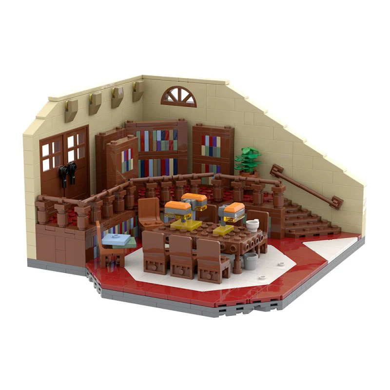 (Gobricks version) 758pcs MOC-99148 Buffy the Vampire Slayer: Sunnydale High School Library - Image 2