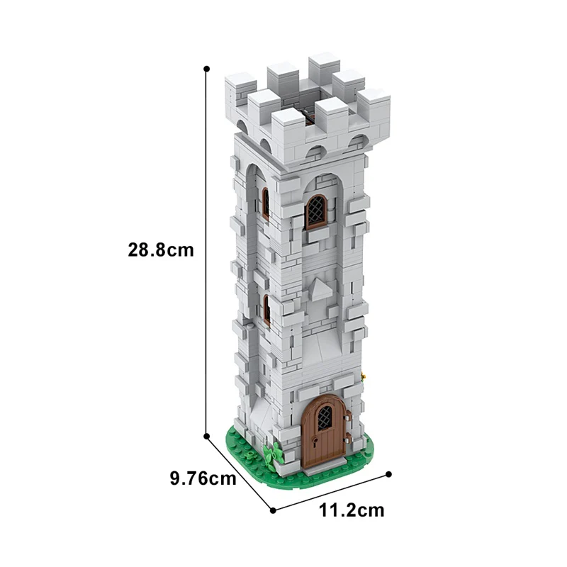 (Gobricks version) 759PCS MOC-134714 Lion Knight Watch Tower - Image 10
