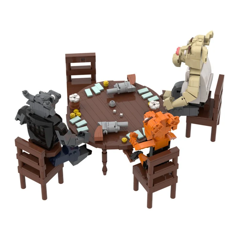 (Gobricks version) 763pcs MOC Liars Bar LEGO Compatible - Image 5