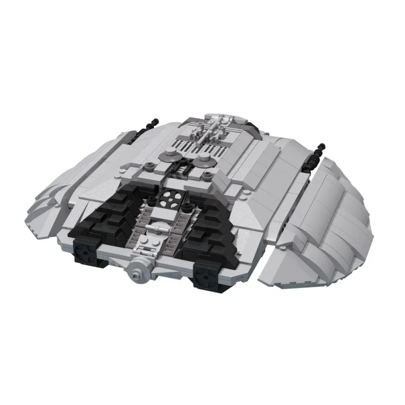 (Gobricks version) 765pcs MOC-92915 Cylon Raider - Midi (Classic Battlestar Galactica) - Image 3