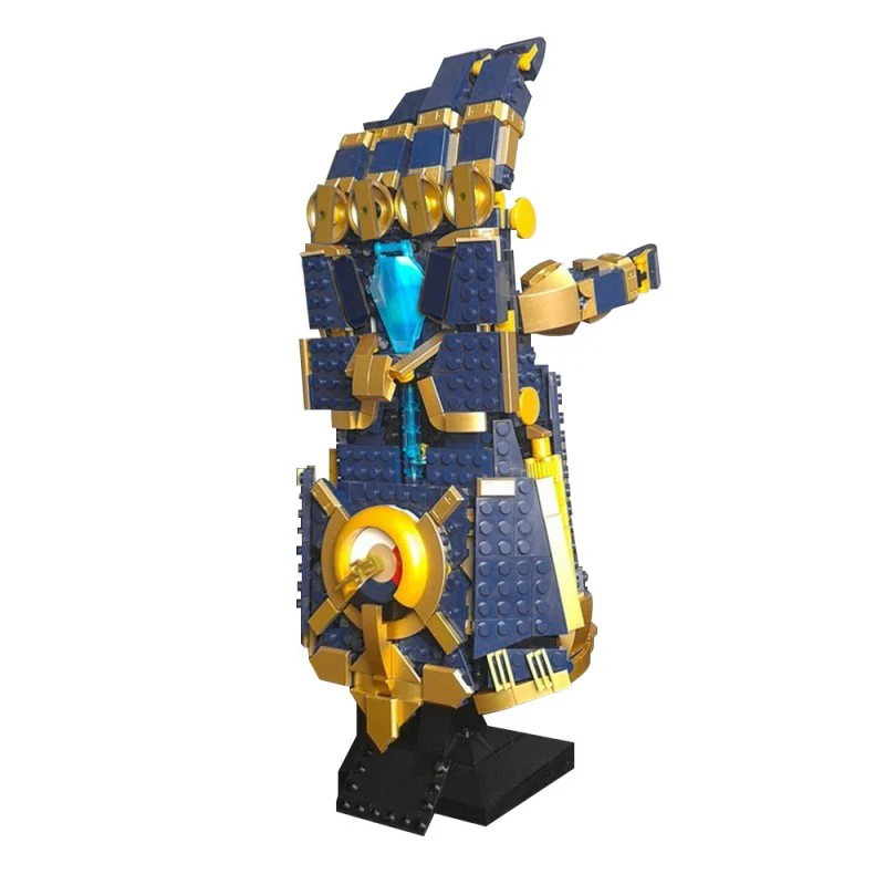(Gobricks version) 776pcs MOC-222224 Vi's Atlas Gauntlet - Netflix Arcane: League of Legends - Image 2