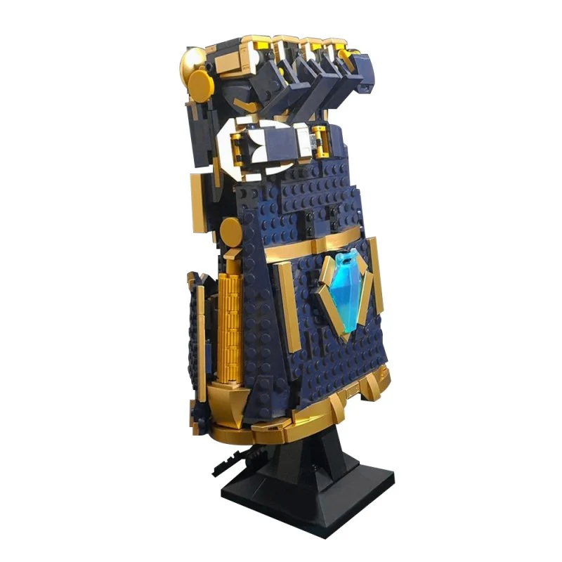 (Gobricks version) 776pcs MOC-222224 Vi's Atlas Gauntlet - Netflix Arcane: League of Legends - Image 3