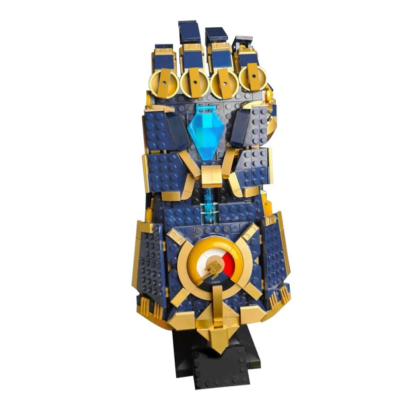 (Gobricks version) 776pcs MOC-222224 Vi's Atlas Gauntlet - Netflix Arcane: League of Legends - Image 4
