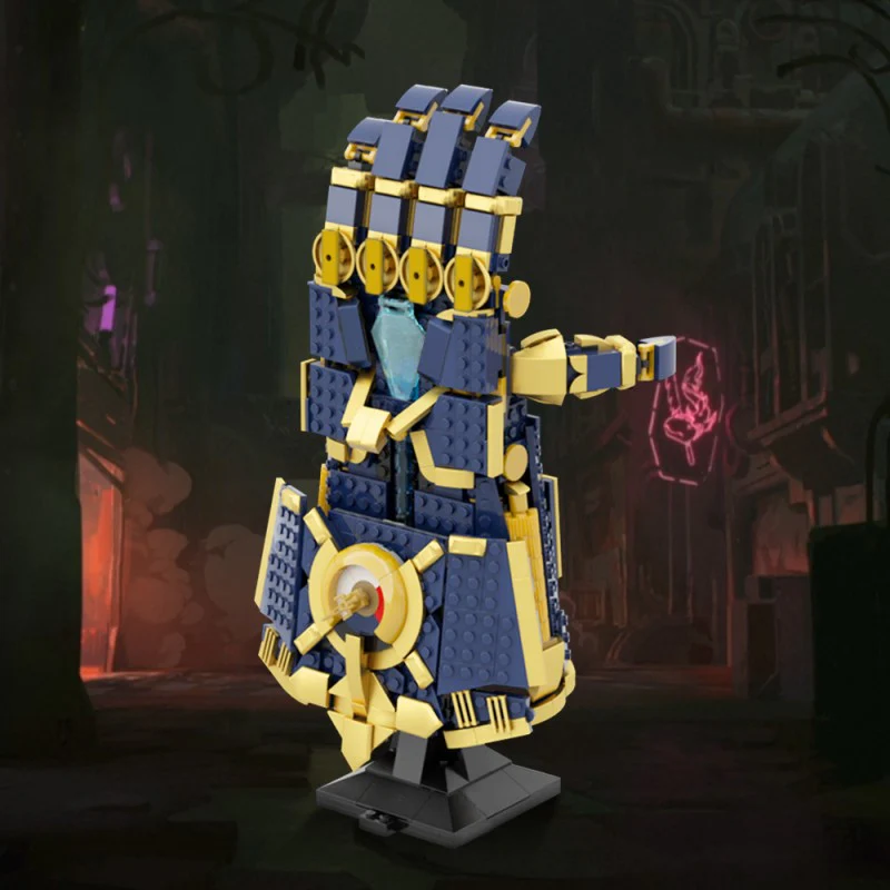 (Gobricks version) 776pcs MOC-222224 Vi's Atlas Gauntlet - Netflix Arcane: League of Legends - Image 7