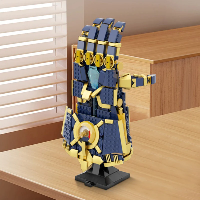 (Gobricks version) 776pcs MOC-222224 Vi's Atlas Gauntlet - Netflix Arcane: League of Legends - Image 8