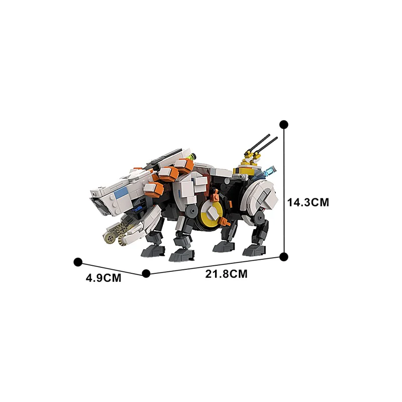 (Gobricks version) 778PCS MOC-185261 Behemoth from Horizon Zero Dawn/Forbidden West - Image 3